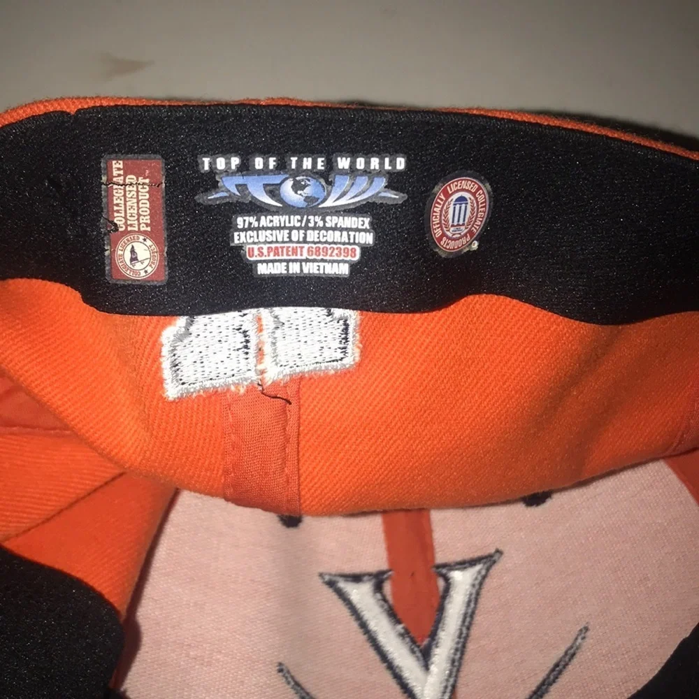 A Licensed Collegiate Product bright orange